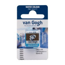Фарба акварельна Van Gogh, Сепія, кювета, Royal Talens, 20864161