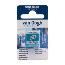 Фарба акварельна Van Gogh, Бірюзово-синій, кювета, Royal Talens, 20865221