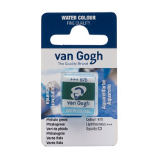 Фарба акварельна Van Gogh, Зелений ФЦ, кювета, Royal Talens, 20866751