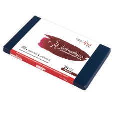 Набір акварельних фарб MODERN, 24*2,5мл, кювета, картон, ROSA Gallery, 340115