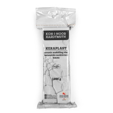 Маса для ліплення Keraplast, 1000г, біла, Koh-i-Noor, 131706