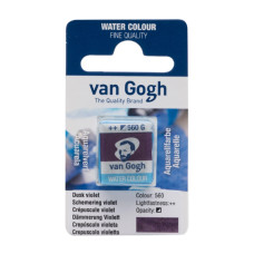 Фарба акварельна Van Gogh, Фіолетовий сутінковий, кювета, Royal Talens, 20865601