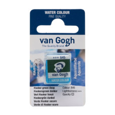 Фарба акварельна Van Gogh, Хукера зелена темна, кювета, Royal Talens, 20866451