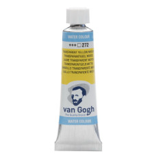 Фарба акварельна Van Gogh, Прозорий жовтий середній, туба 10 мл, Royal Talens, 20012721