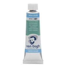 Фарба акварельна Van Gogh, Бірюзовий зелений, туба 10 мл, Royal Talens, 20016611
