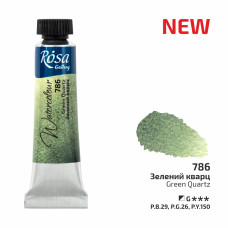 Фарба акварельна, Зелений кварц, туба, 10мл, ROSA Gallery, 3211786