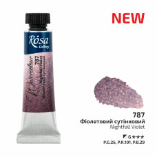 Фарба акварельна, Фіолетовий сутінковий, туба, 10мл, ROSA Gallery, 3211787 Фарба акварельна, Фіолетовий сутінковий, туба, 10мл, ROSA Gallery, 3211787