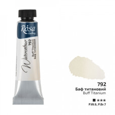 Фарба акварельна, Баф титановий, туба, 10мл, ROSA Gallery, 3211792 Фарба акварельна, Баф титановий, туба, 10мл, ROSA Gallery, 3211792