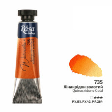 Фарба акварельна, Хінакрідон золотий, туба, 10мл, ROSA Gallery, 3211735