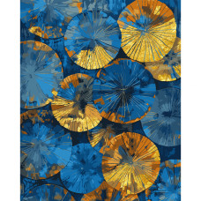 Картина за номерами, Золота симфонія, 40*50см, поталь, Santi, 955297