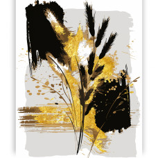 Картина за номерами, Колоски, 40*50см, поталь, Santi, 955291