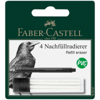 Змінні гумки Precision Eraser Pen, 4 шт, Faber-Castell,  185697