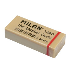 Гумка прямокутна Master Gum, 55*23*13 мм, Milan, CMM1420-05 Гумка прямокутна Master Gum, 55*23*13 мм, Milan, CMM1420-05
