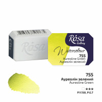 Фарба акварельна, Ауреолін зелений, 2,5мл, ROSA Gallery, 343755 Фарба акварельна, Ауреолін зелений, 2,5мл, ROSA Gallery, 343755