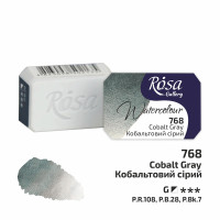 Фарба акварельна, Кобальтовий сірий, 2,5мл, ROSA Gallery, 343768 Фарба акварельна, Кобальтовий сірий, 2,5мл, ROSA Gallery, 343768